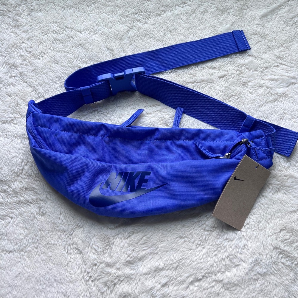 Nike Heritage Waistpack Hyper Royal Blue Fanny Pack DB0490-581 NEW